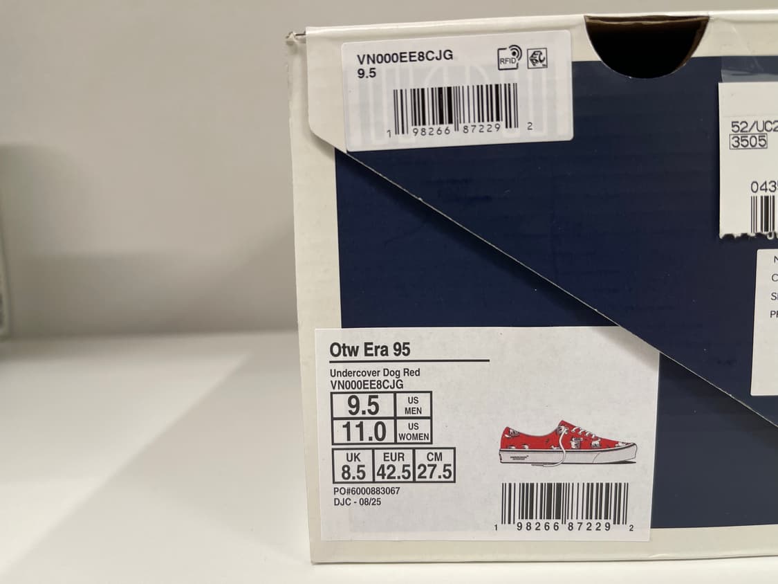 언커커버 x 반스 OTW 에라 95 레드 상품이미지4