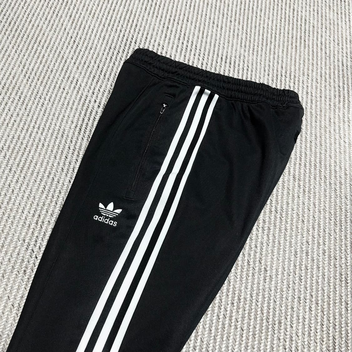 [XS] adidas 아디다스 베켄바우어 검/흰 트랙 트레이닝 팬츠 상품이미지3