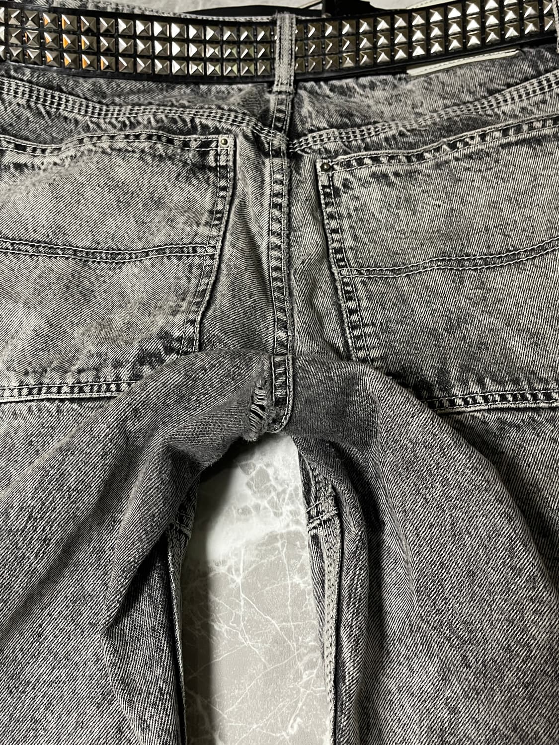 stone washed y2k pants 상품이미지7