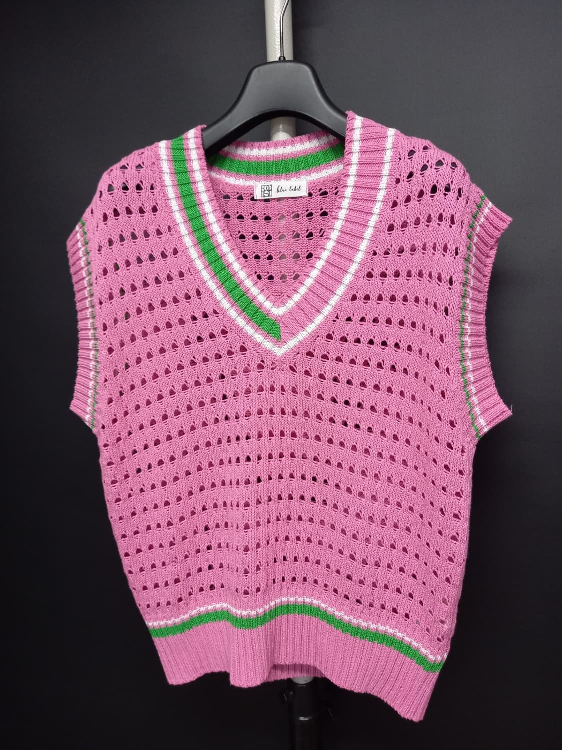 새 에고이스트 춘하추 펀칭아일렛 베스트 F 33-66 상품이미지3