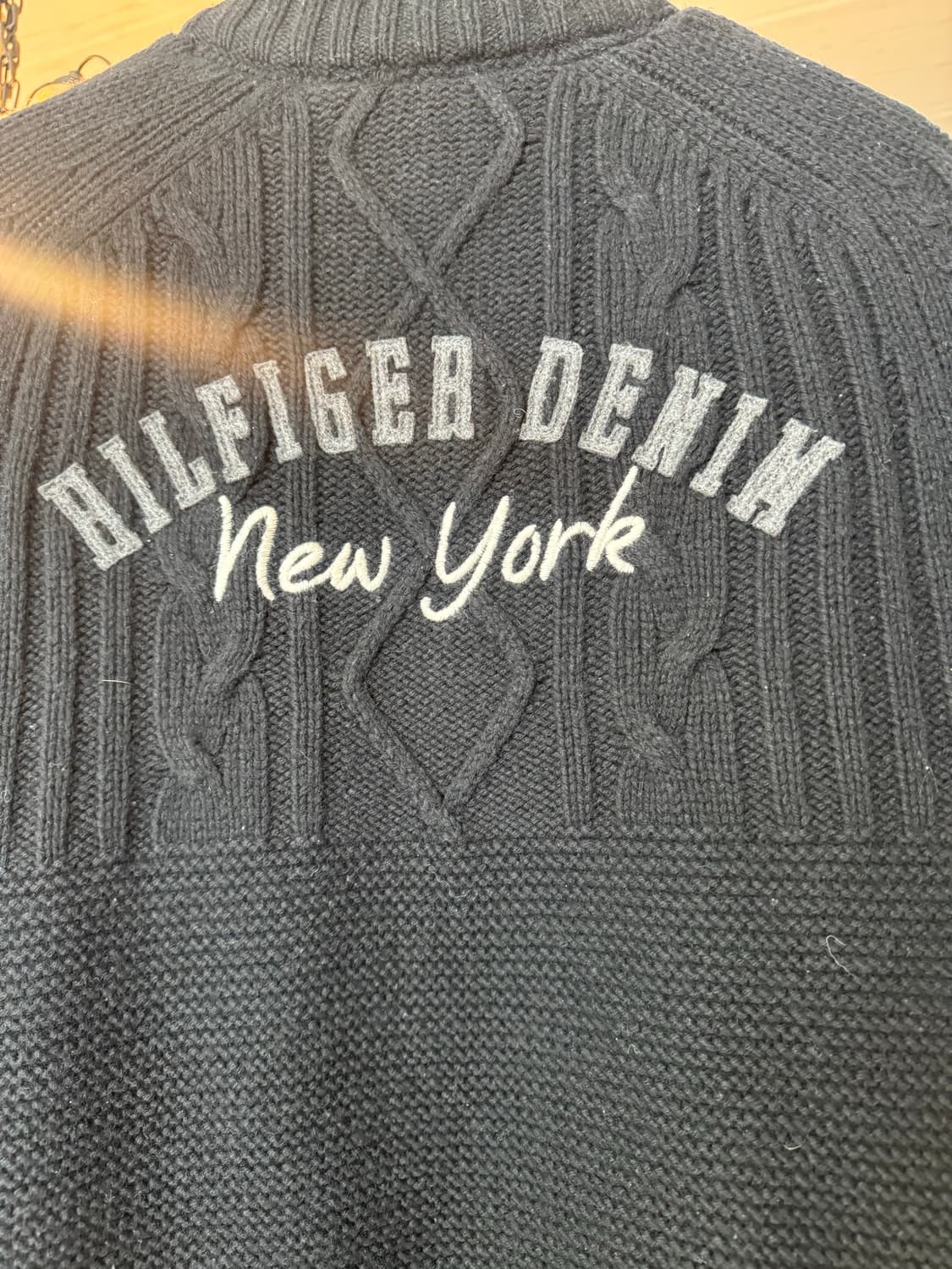 타미힐 피거 양털 니트집업 상품이미지4