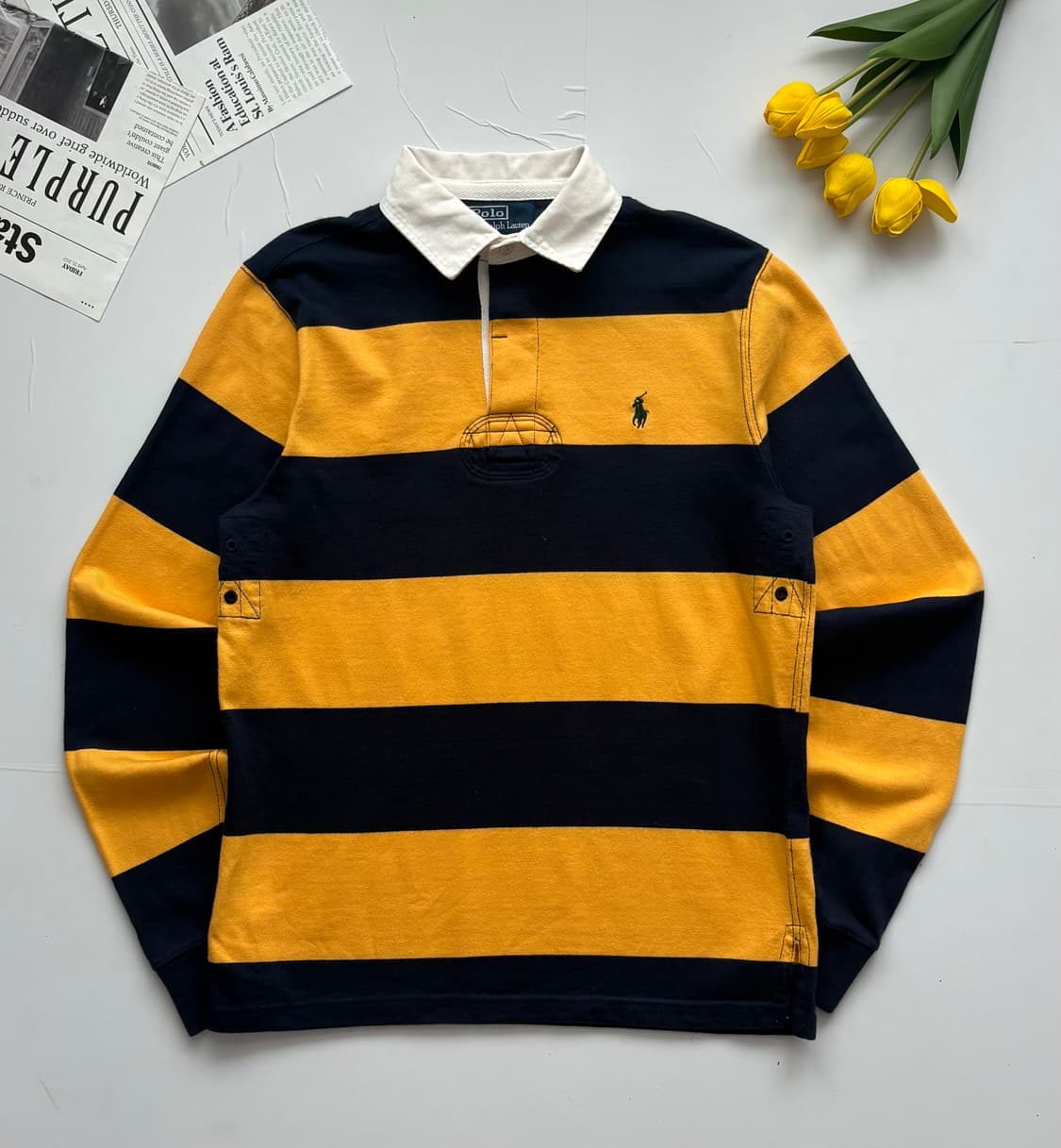 Polo 폴로랄프로렌 스트라이프 럭비티 상품이미지2