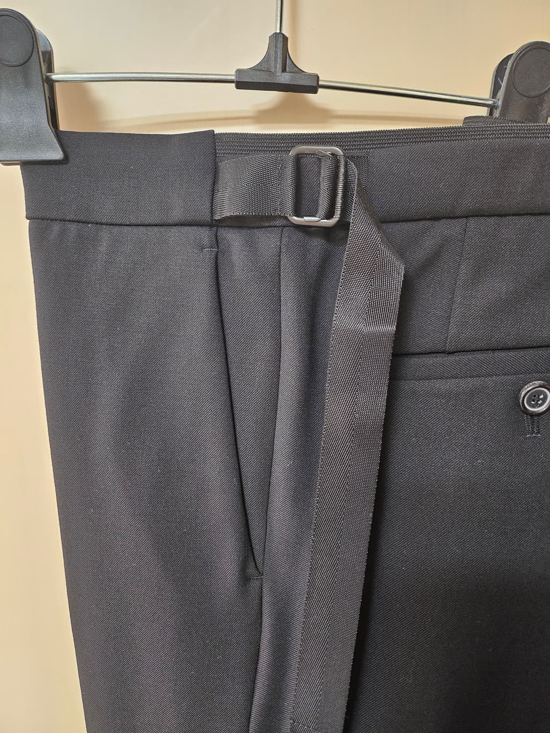 솔리드 옴므 남성 블랙 슬랙스 52 상품이미지4