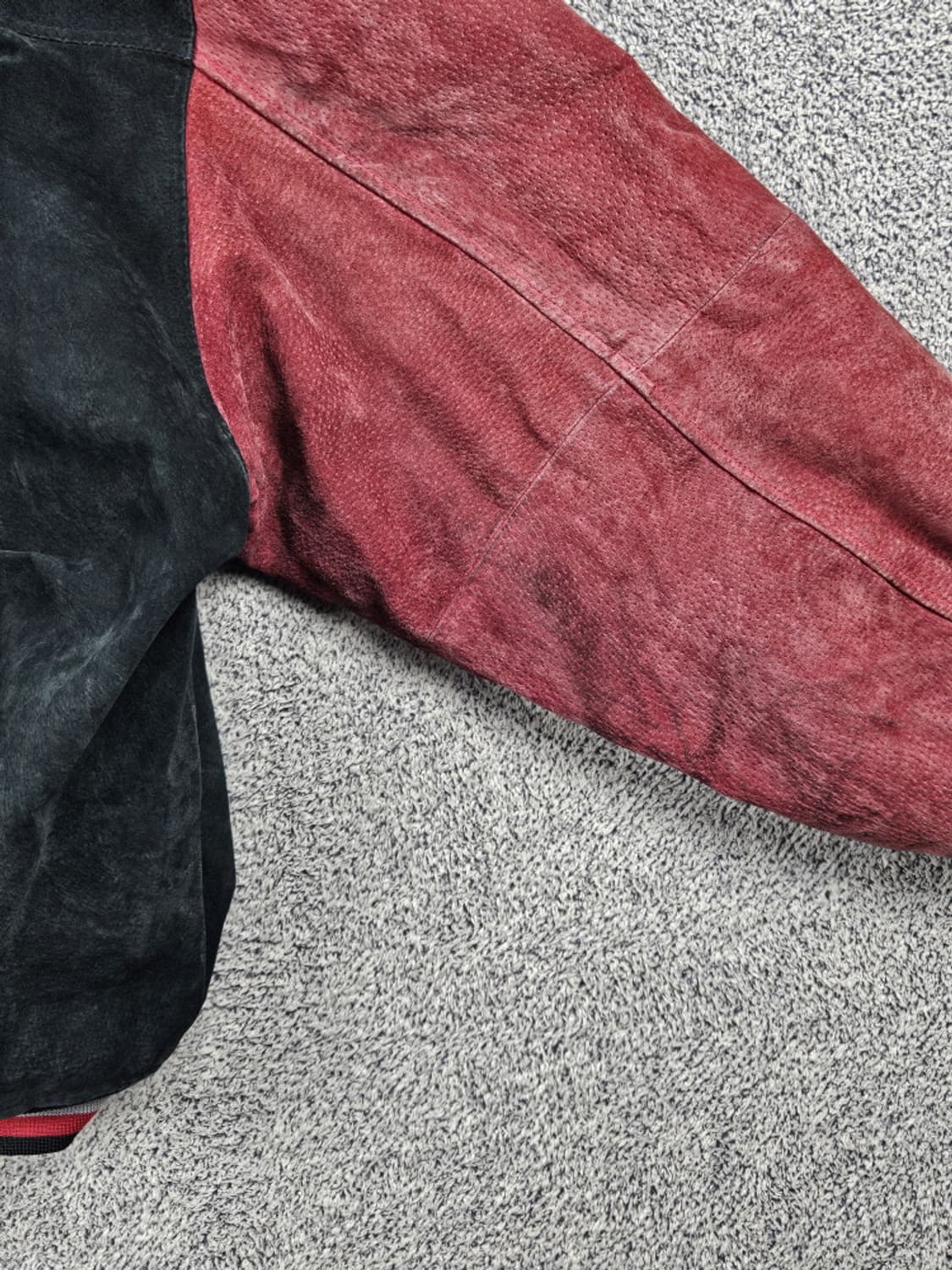 앨라배마 크림슨 타이드 빈티지 가죽 바시티자켓 ( 2XL )/ 10073 상품이미지10