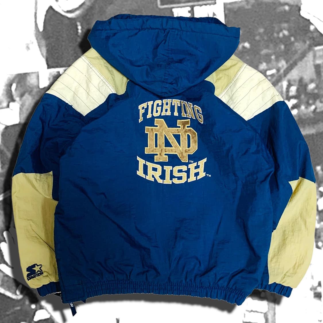 Starter 스타터 노트르담 파이팅 아이리쉬 아노락 상품이미지5