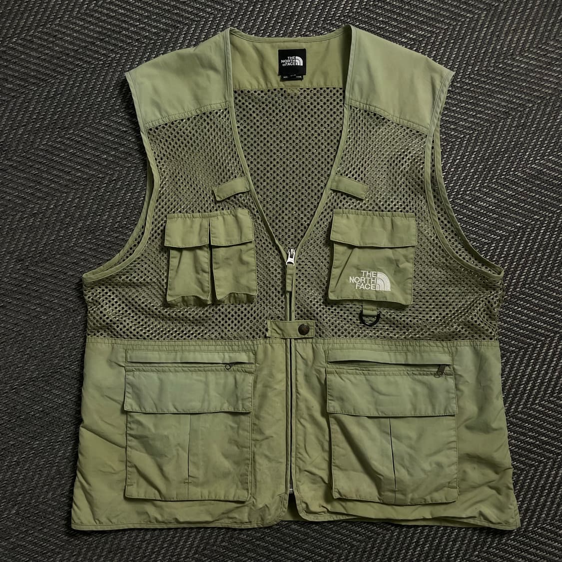 노스페이스 메쉬 라이트 카키 피싱 베스트o 4691 상품이미지1