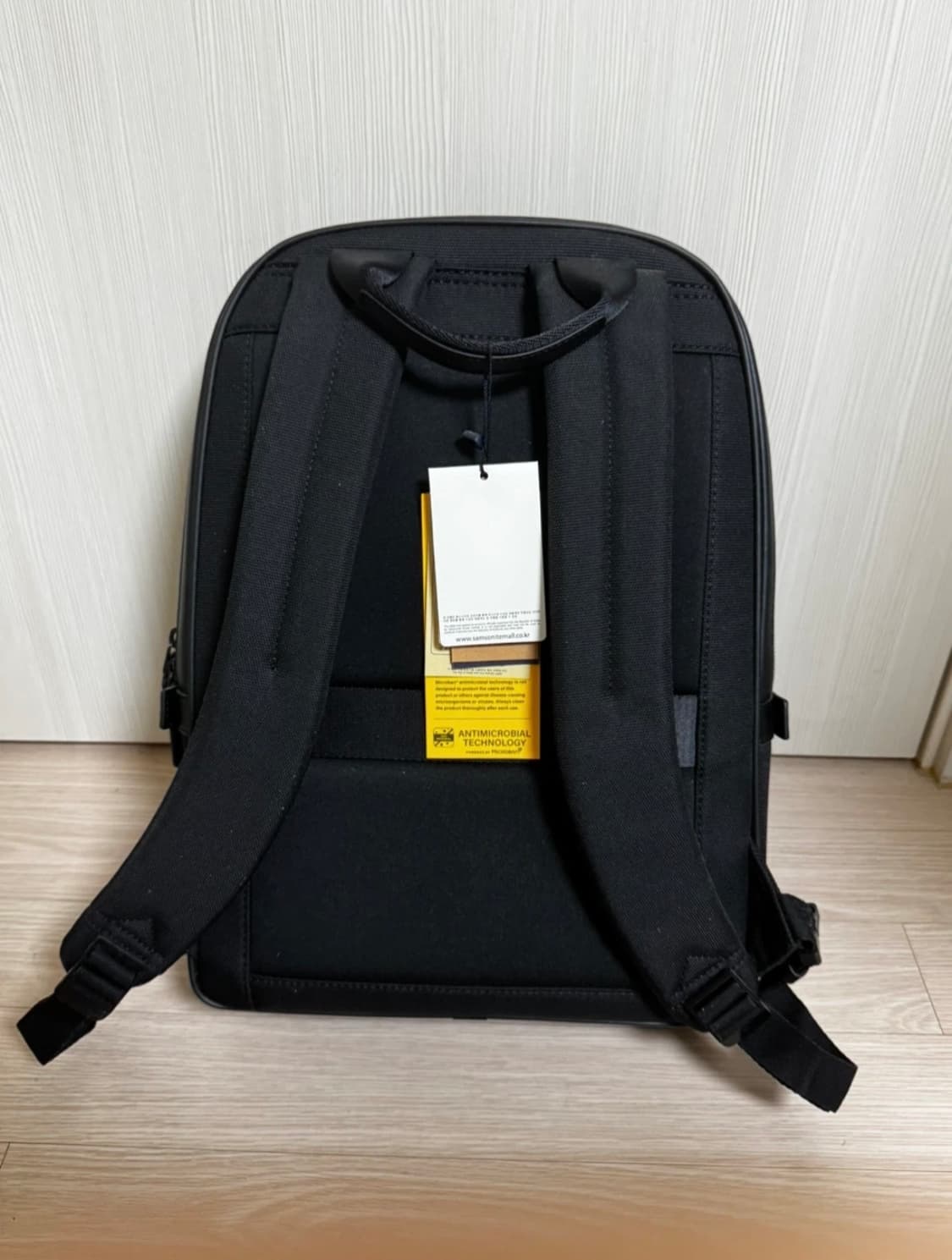 정품 샘소나이트 ULEY(희귀 모델) 백팩 블랙 미사용 상품이미지3