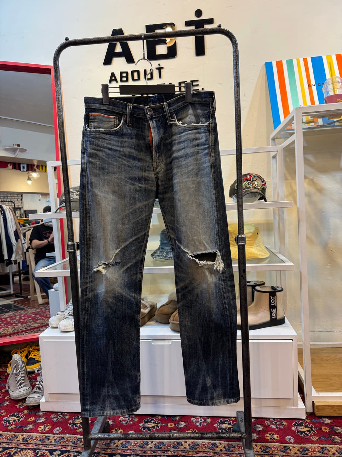 에드윈 505ZX 셀비지 데님 팬츠 31in 상품이미지3