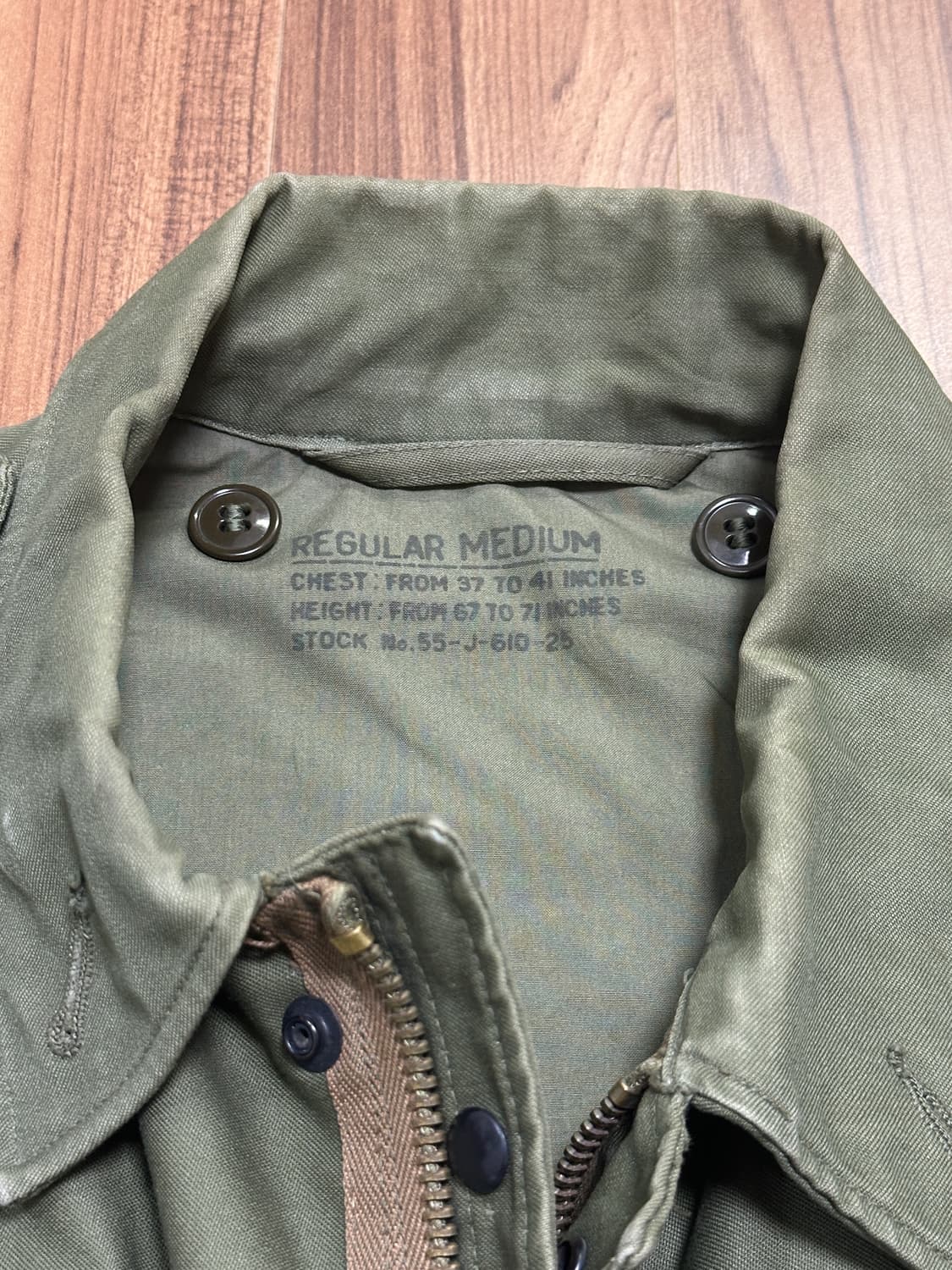 M51 미군 오리지널 야상 자켓(R/M)  상품이미지8