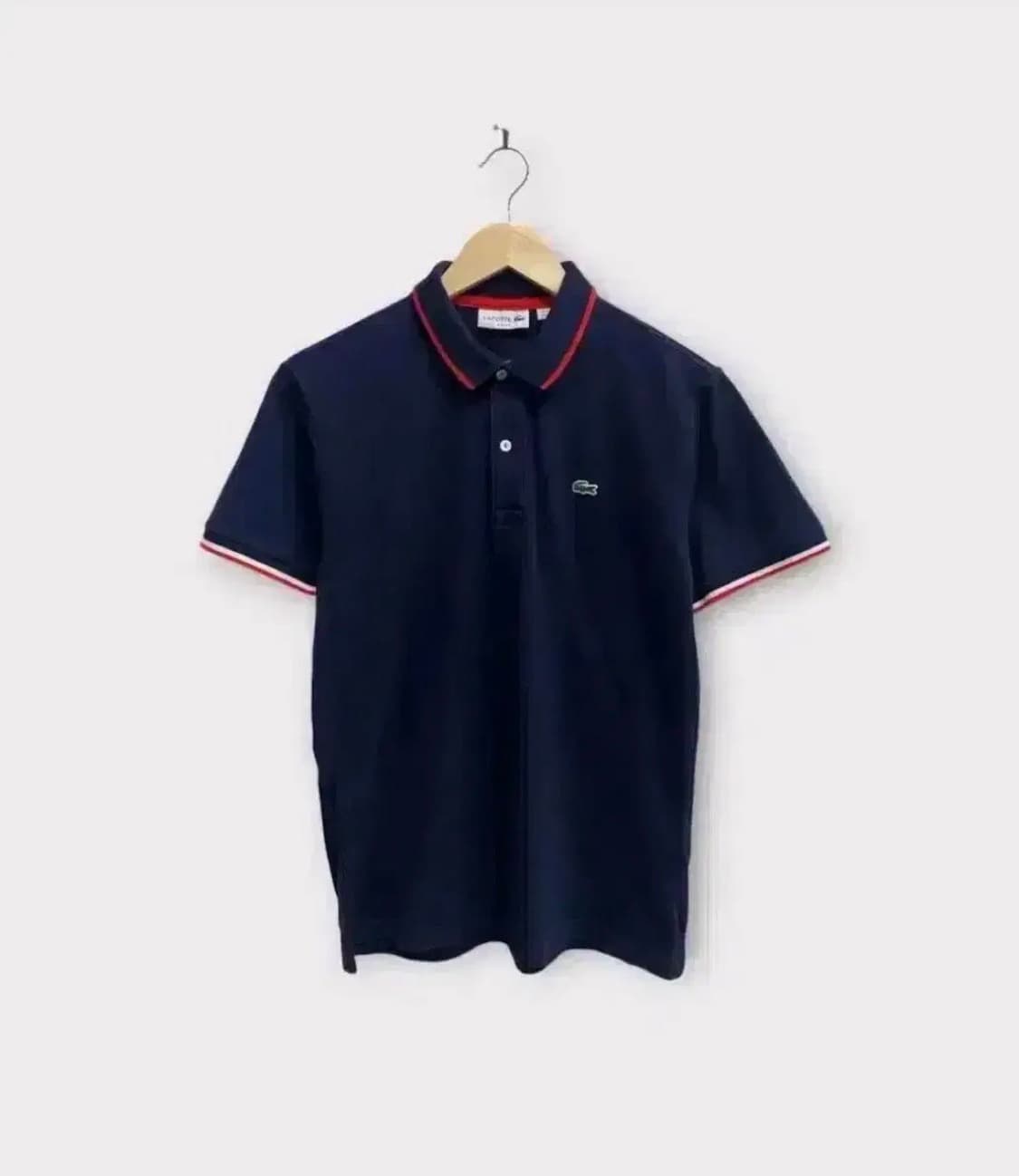 라코스테 넥라인 배색 PK 셔츠 M 상품이미지1