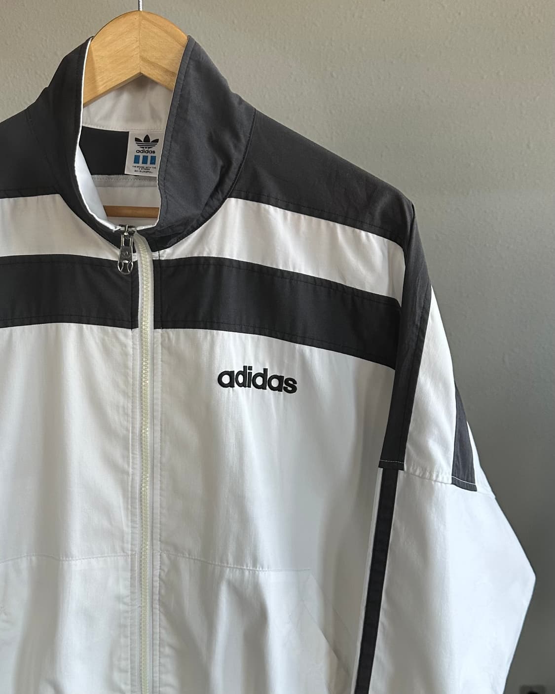 [L]아디다스 90s JPN 올드스쿨 오레오 바람막이 상품이미지3