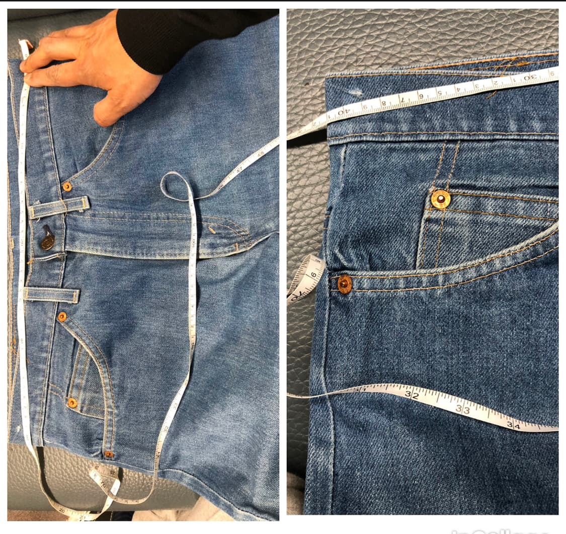 80s 리바이스 오렌지탭 517 부츠컷 USA 허리33 둘레82 상품이미지6