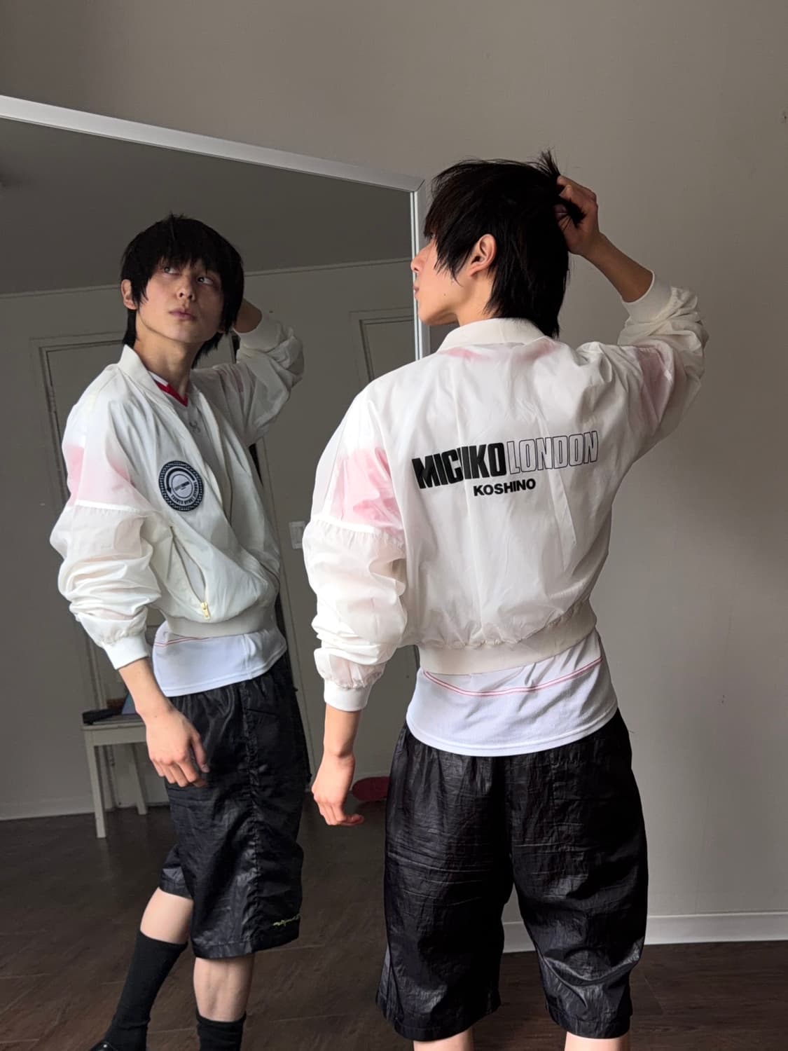 Jouetie x Michiko London Koshino 라이트 봄버 상품이미지1