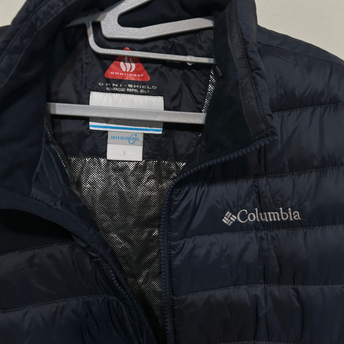 컬럼비아 남성 거위털 발열 경량패딩 100 상품이미지2