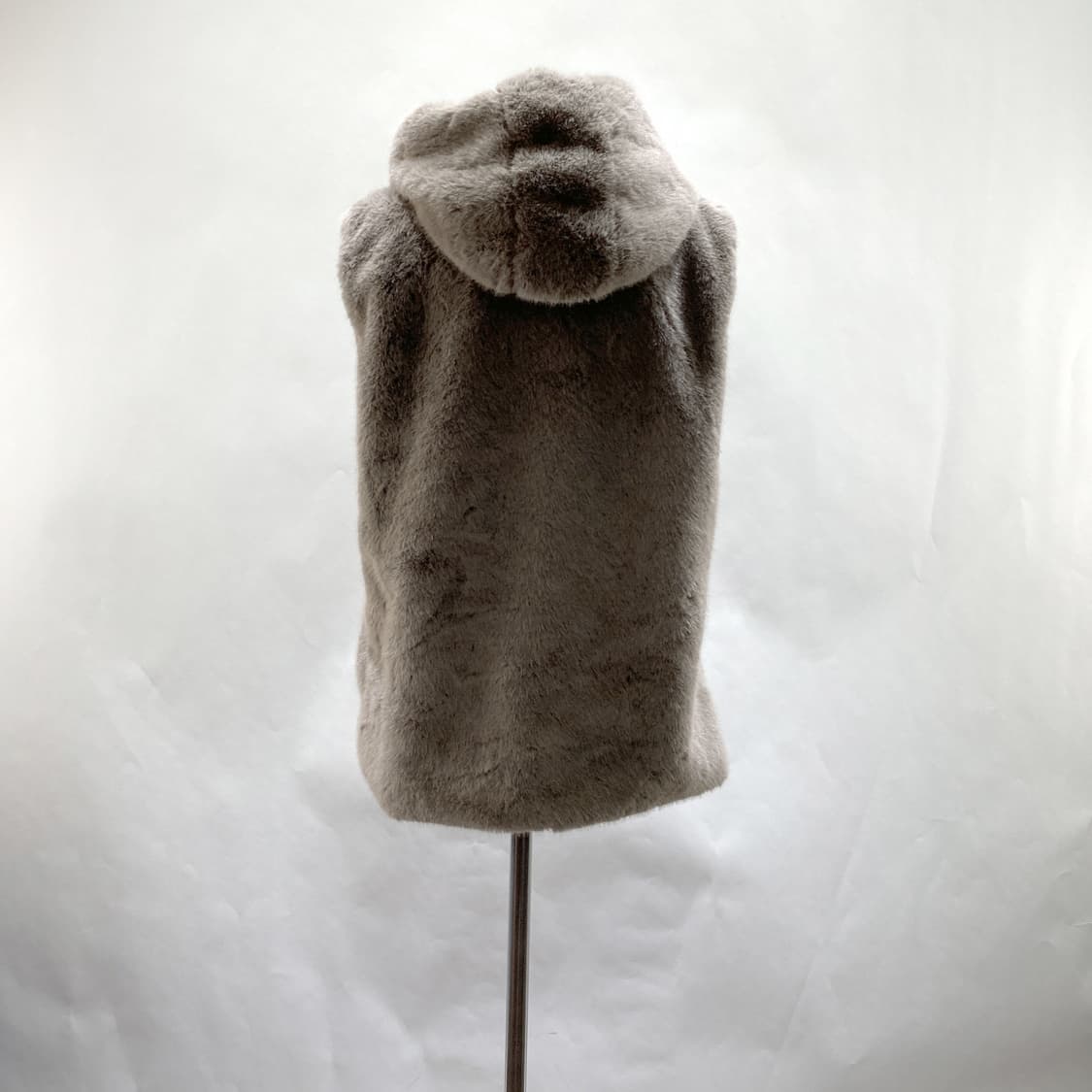 여성 후드퍼베스트 택새상품 그레이 F 상품이미지4