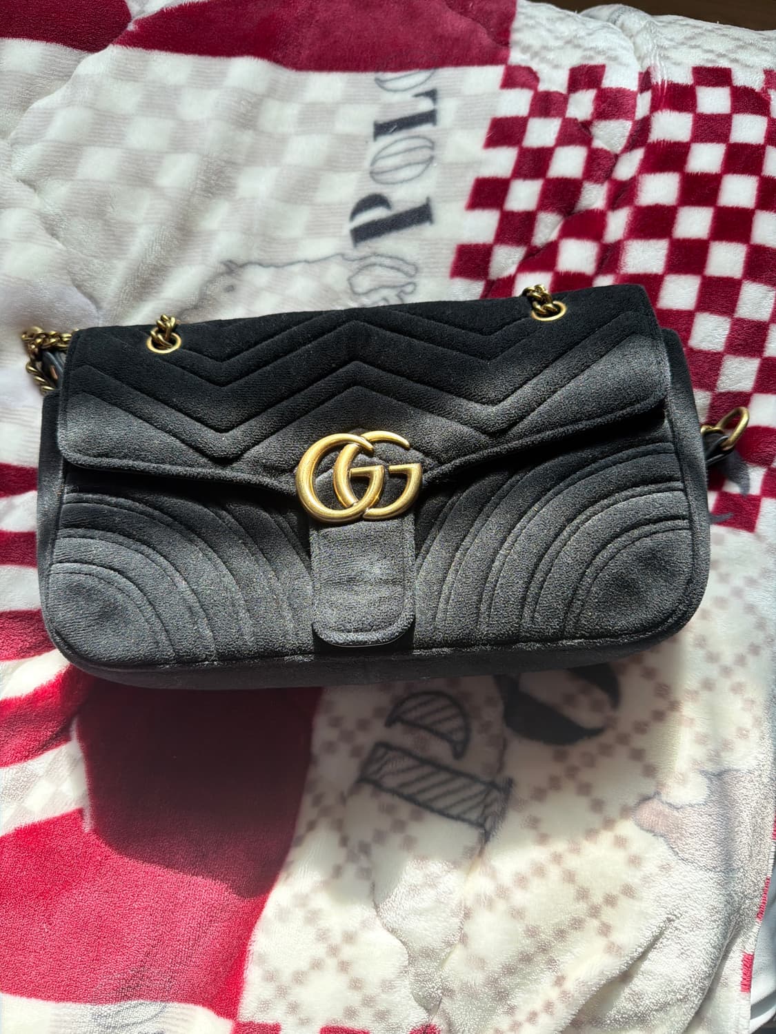 구찌 마몽 스몰 탑핸들 백 상품이미지1