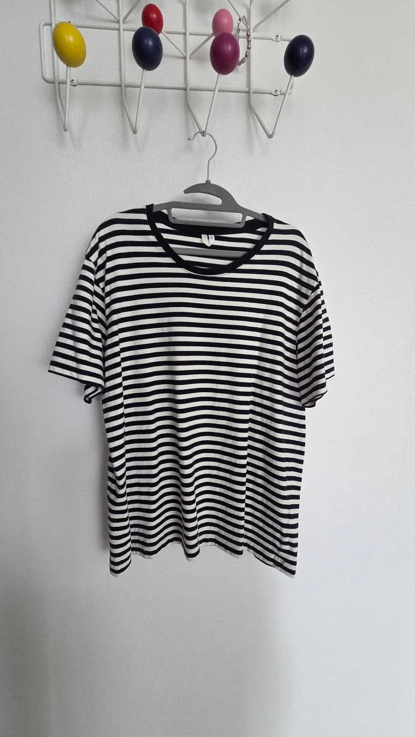 ARKET 스트라이프 반팔 티셔츠 L 상품이미지1
