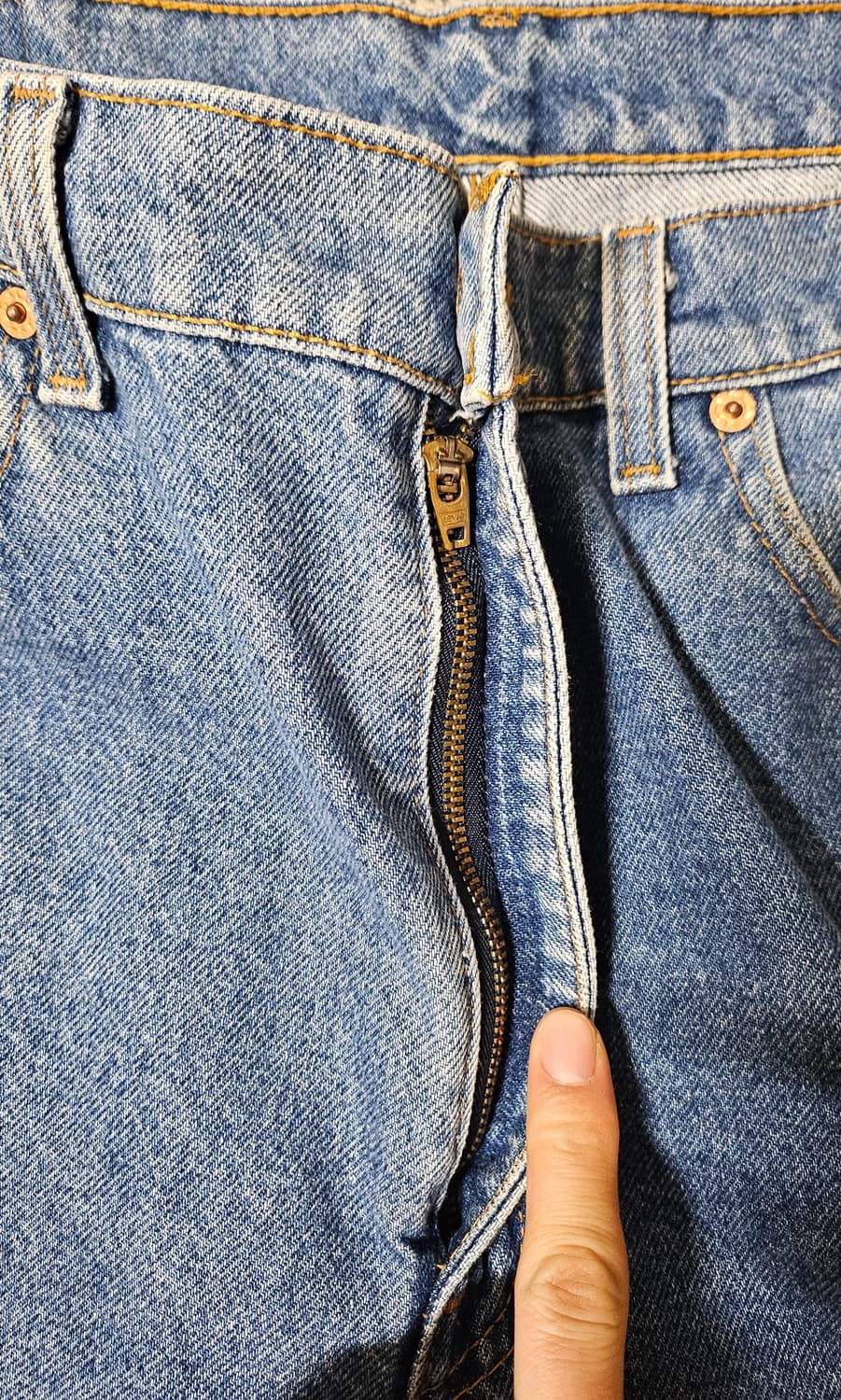 [34] 리바이스 Levis 505 90s USA 중청 상품이미지6