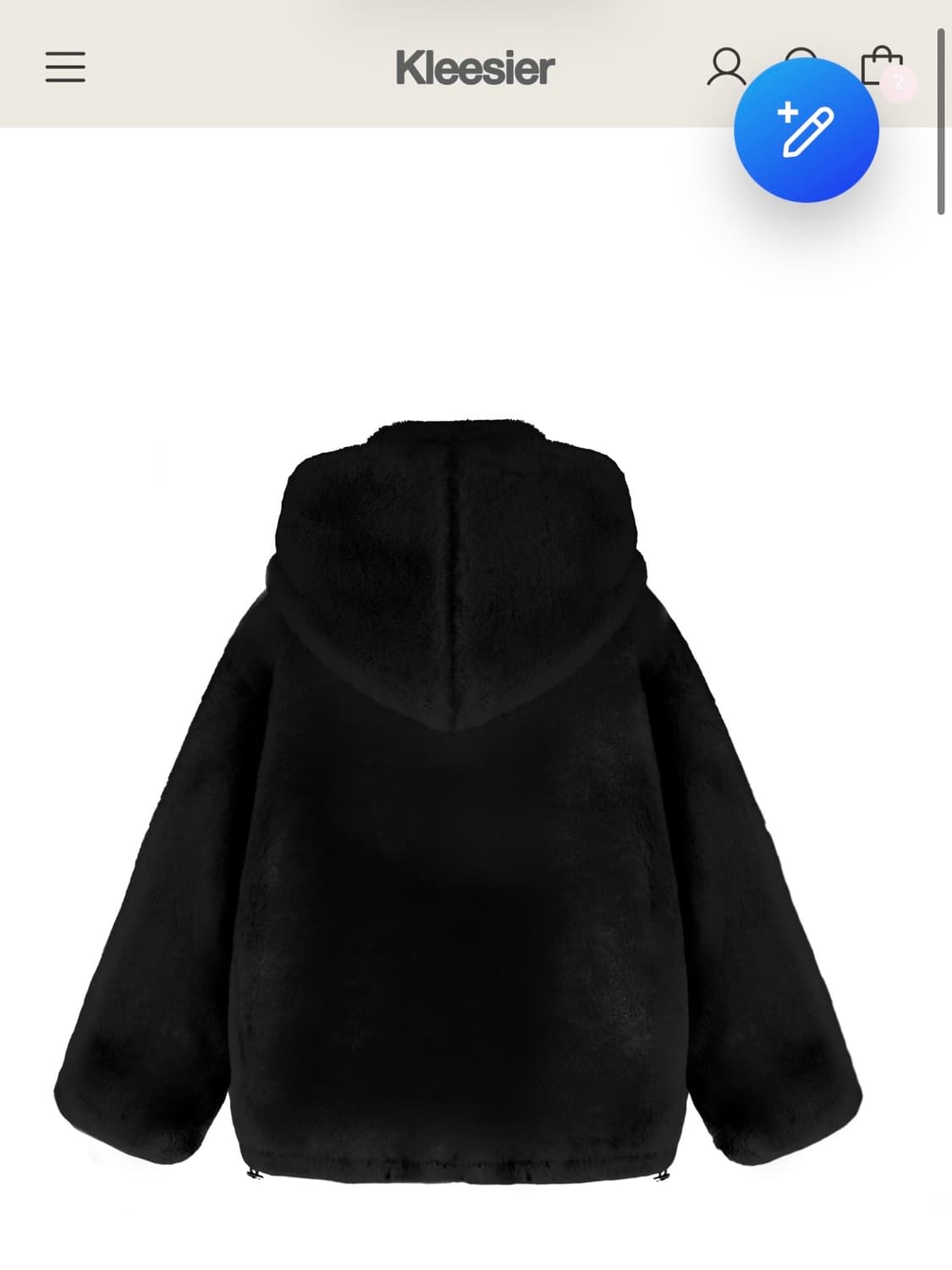 클리시어 후드 퍼자켓(지금 품절된 상품) 상품이미지4