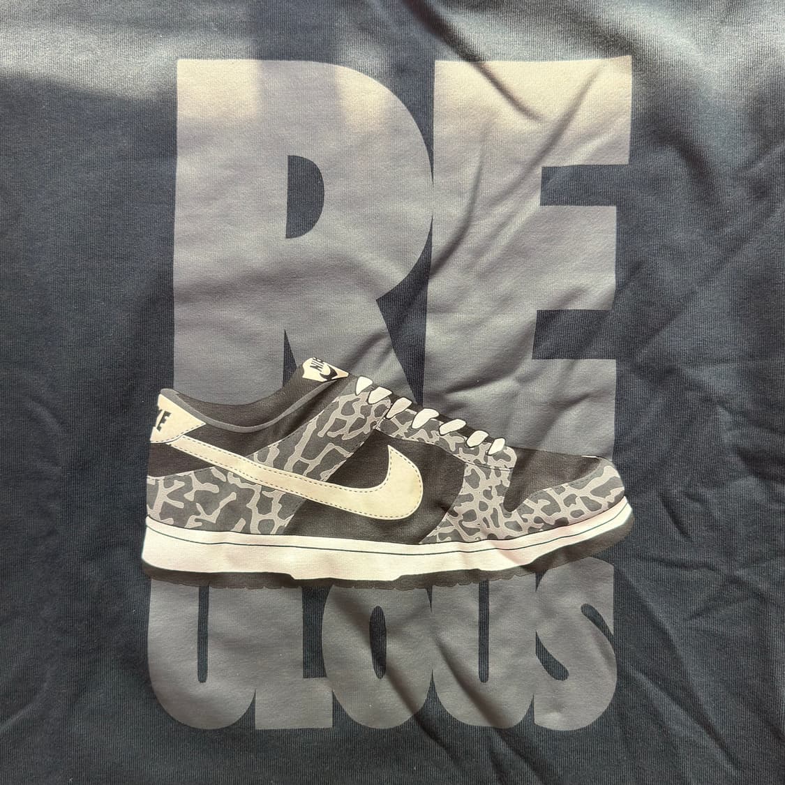 NSW 덩크&레터링 프린트 맨투맨 티셔츠 M 상품이미지4