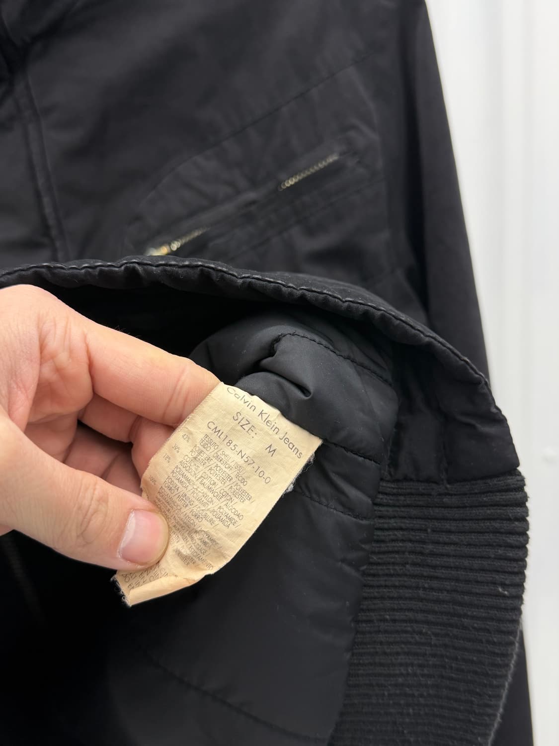 CkJ Diagonal Line jacket 상품이미지7