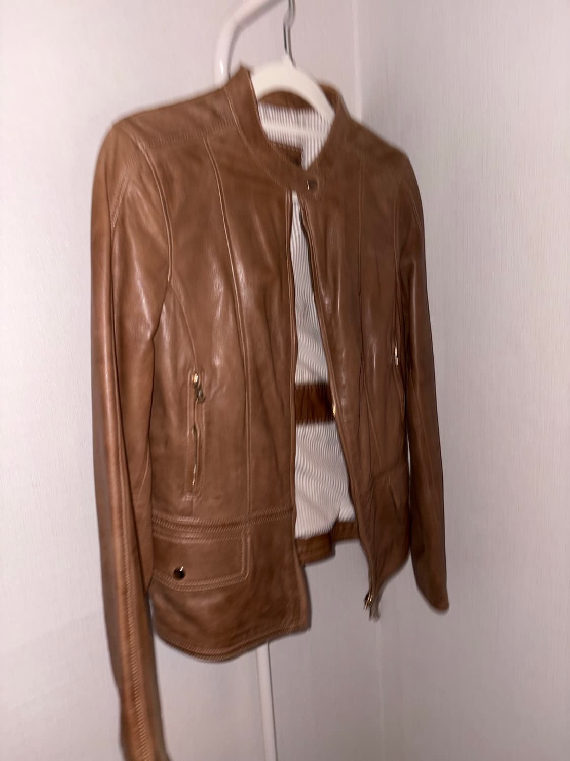 마시모두띠 가죽자켓 상품이미지1