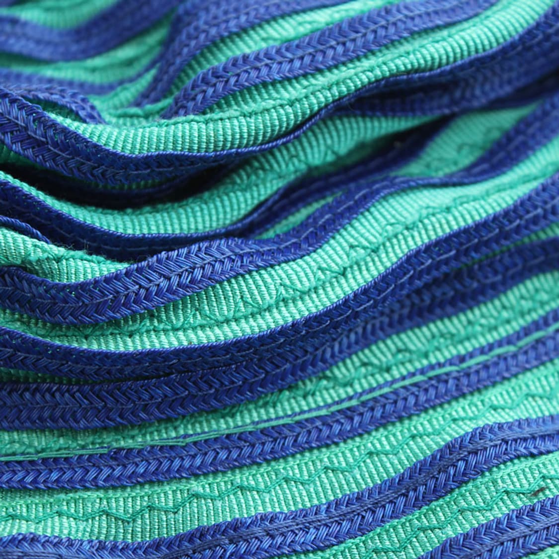 알마니 AX 민트&블루 줄무늬 패브릭 버킷 모자 57 상품이미지4