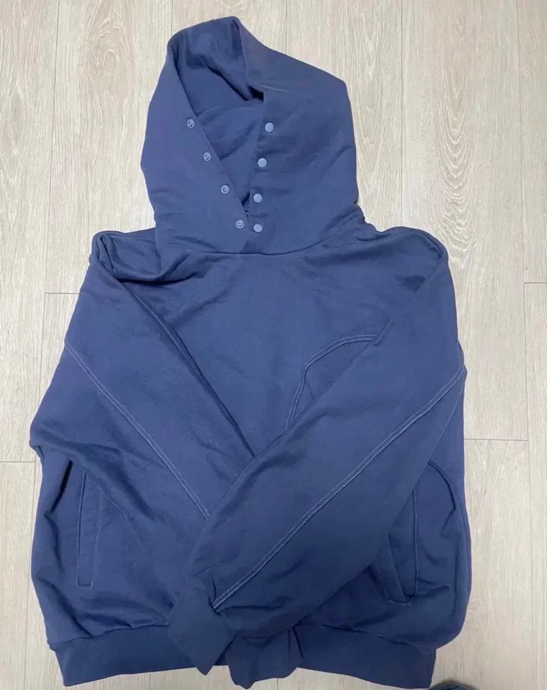 그레일즈 지오메트리후드 미드나잇 블루 L (실측XL) 상품이미지2