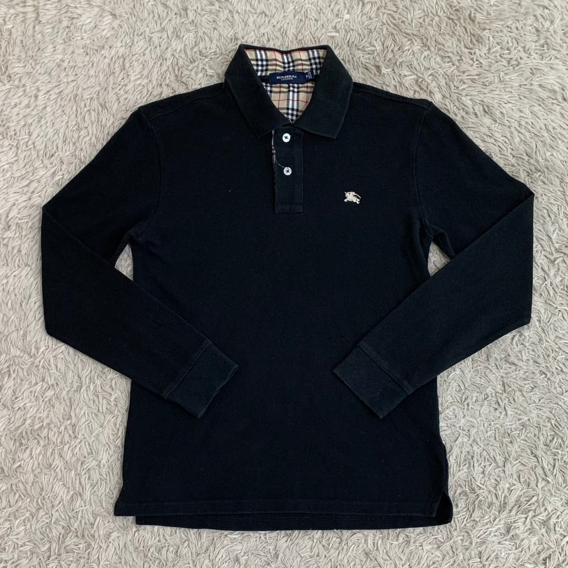 버버리 긴팔 카라티 (여M) 상품이미지1