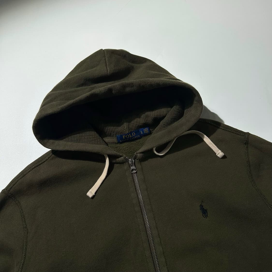 폴로 랄프로렌 써멀 후드집업 상품이미지3