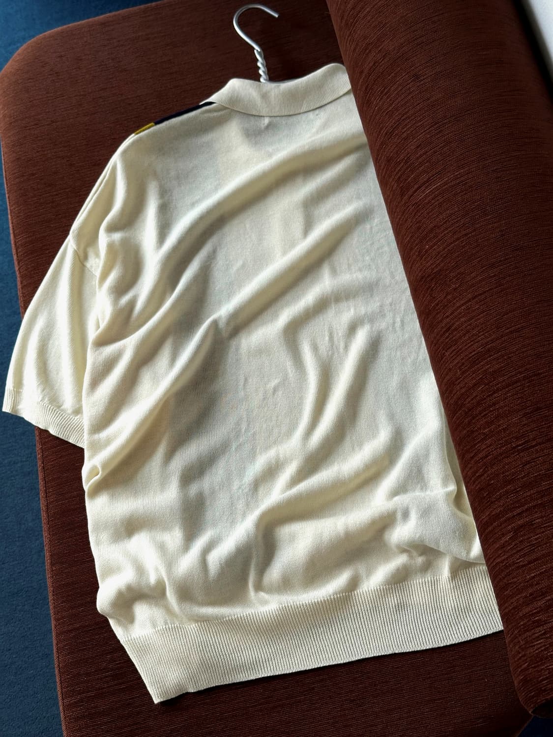 High count acrylic knit polo 상품이미지6