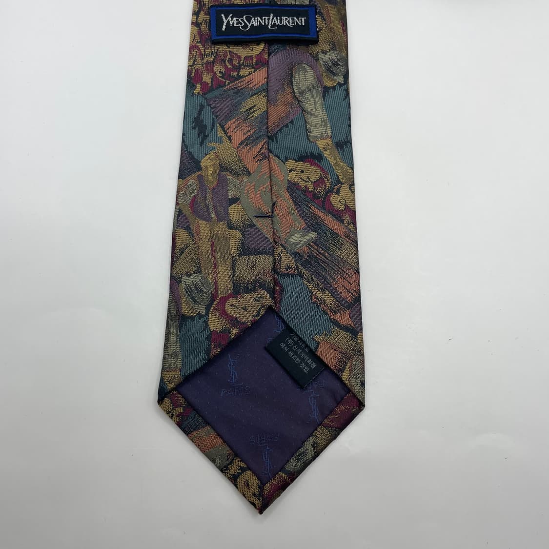 558) (YSL) 입생로랑 패턴 넥타이 상품이미지2