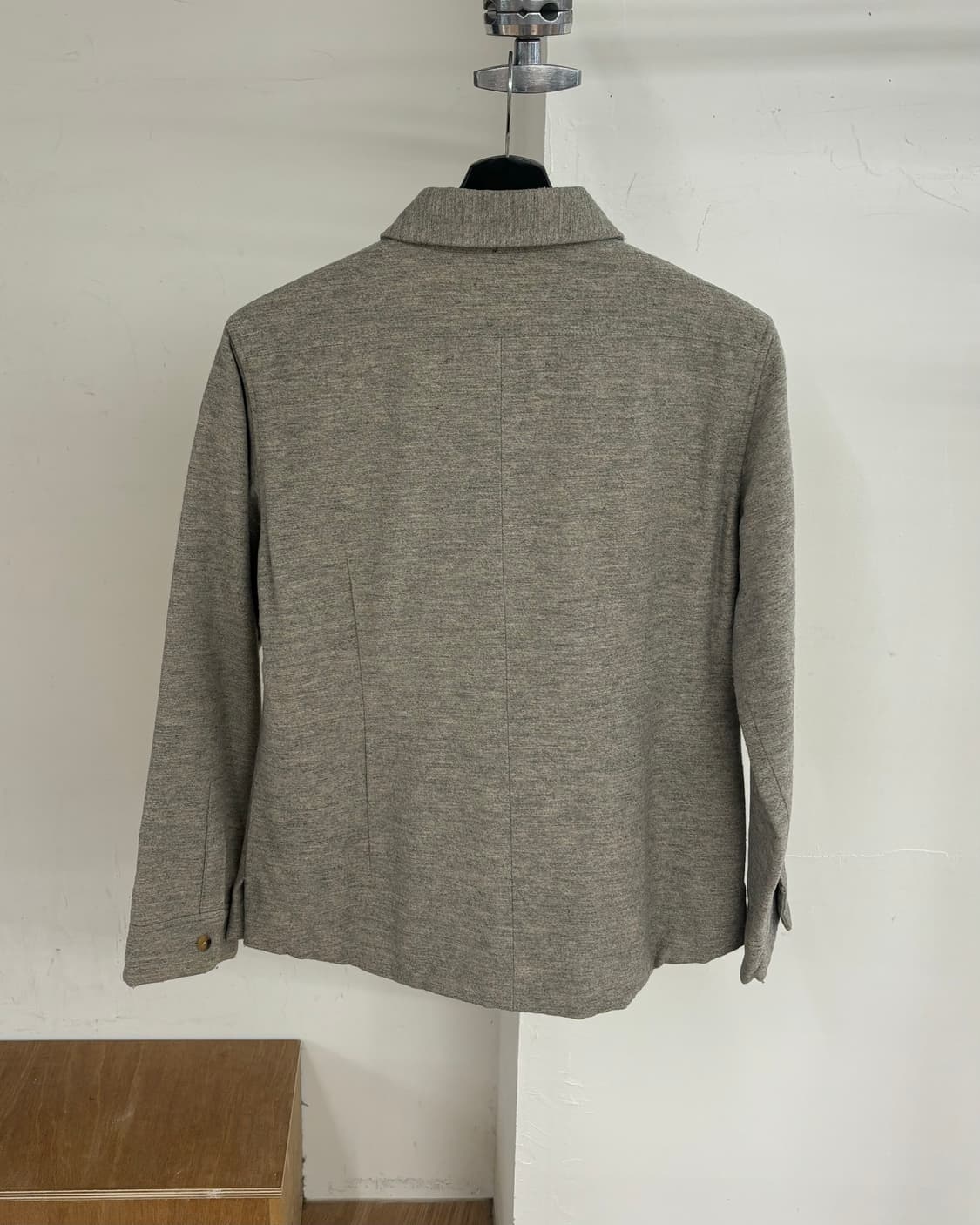 마가렛 호웰 멜란지 그레이 셔츠 자켓 상품이미지6