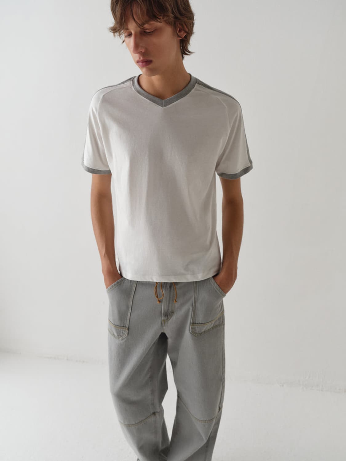 [36,38,40,42]기마구아스 Mitch 데님 팬츠 상품이미지7