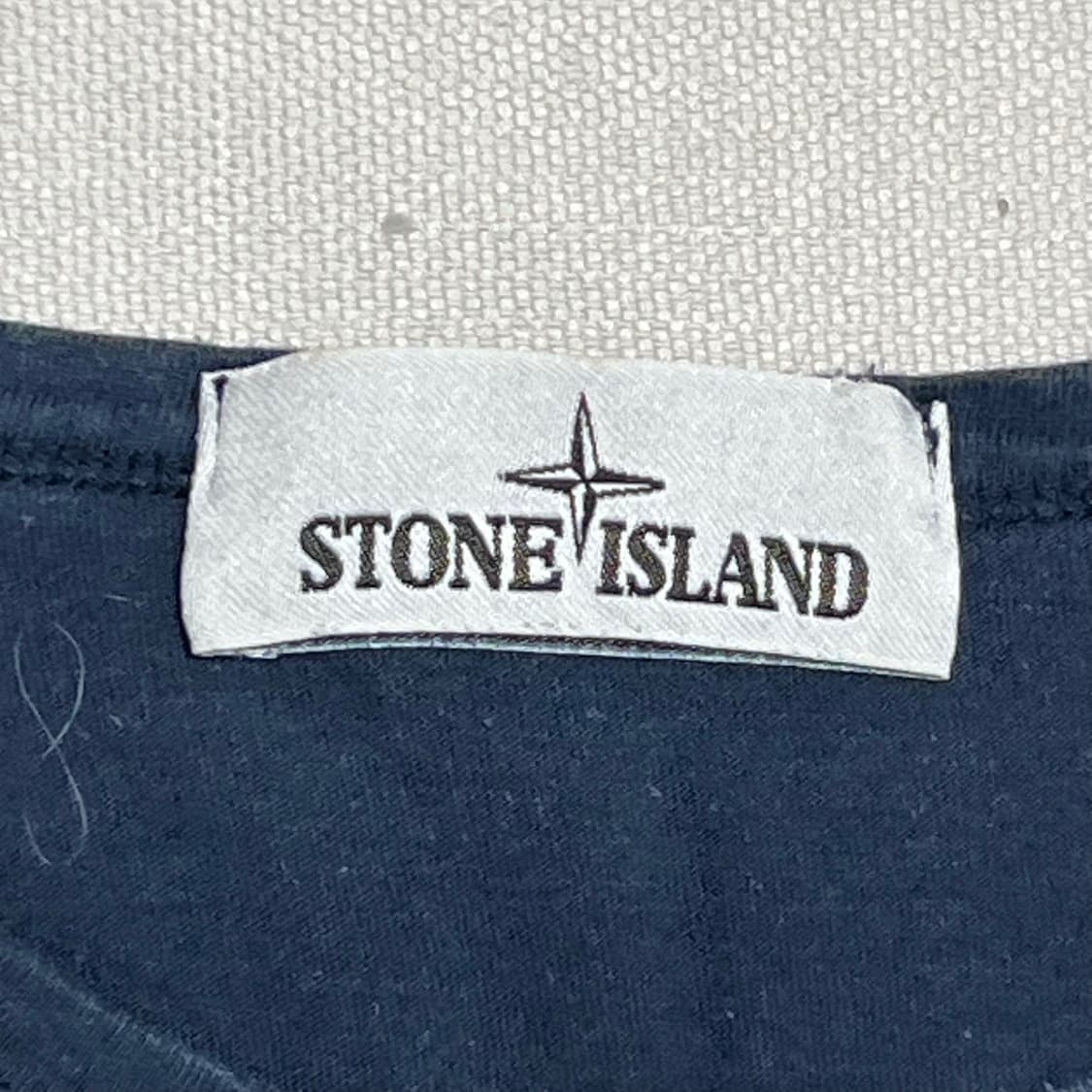 95 스톤아일랜드 와펜 라운드넥 네이비 티셔츠 상품이미지3