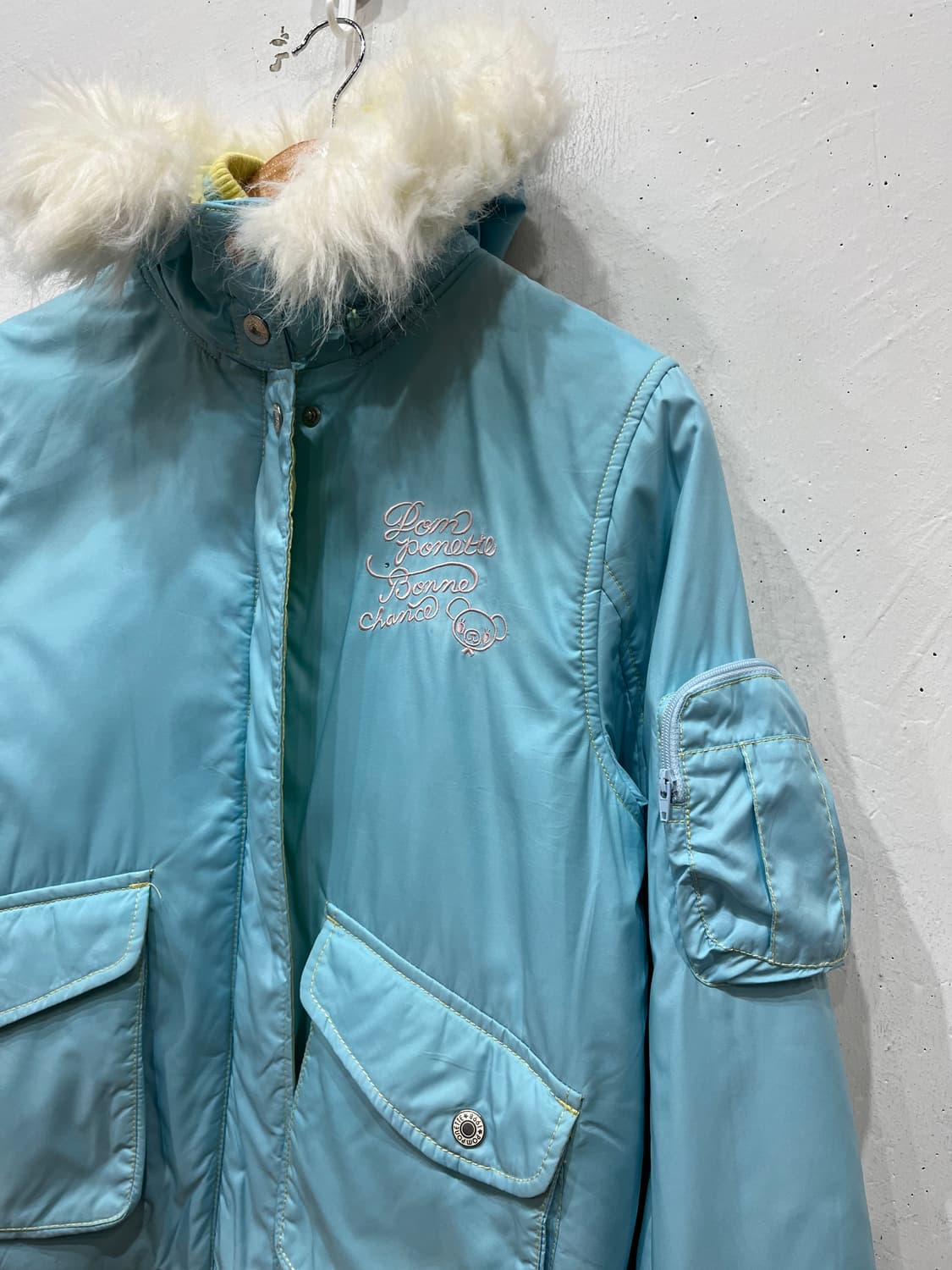 pom ponette y2k 퍼 봄버자켓 우먼즈 상품이미지3