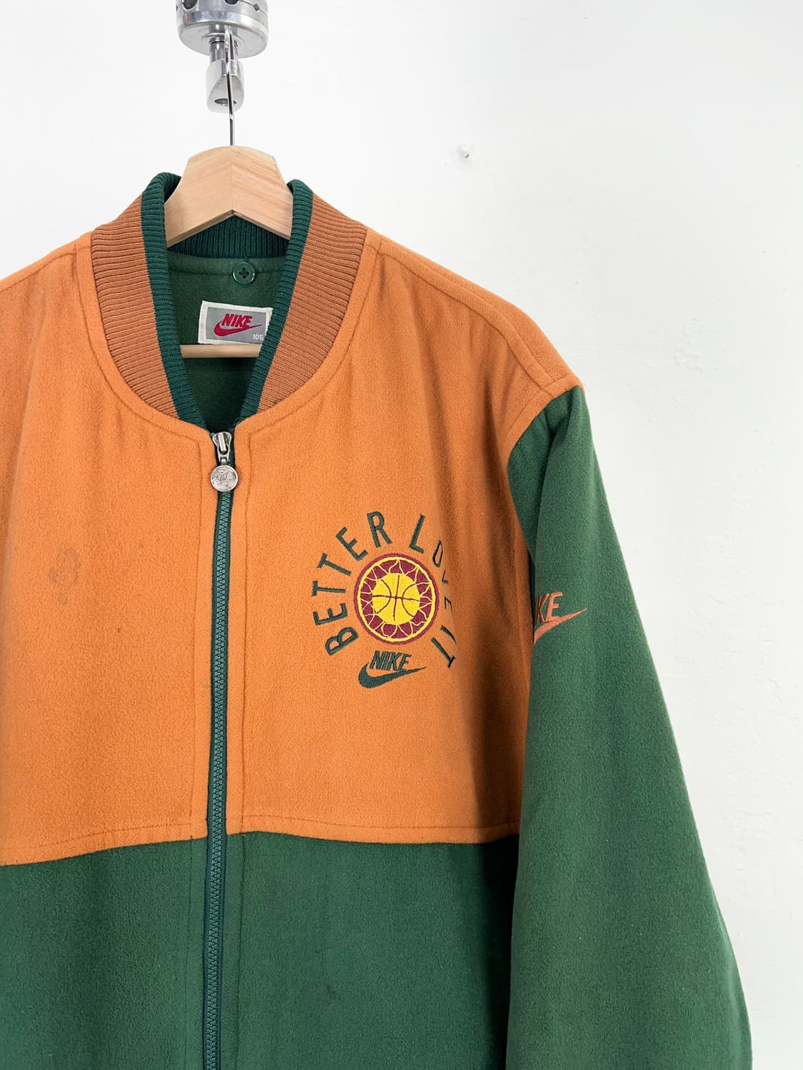 90s 나이키 덩크야드 울 바시티 자켓 상품이미지4
