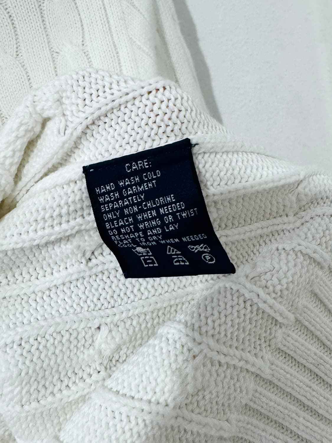 폴로 화이트 후드집업 상품이미지5