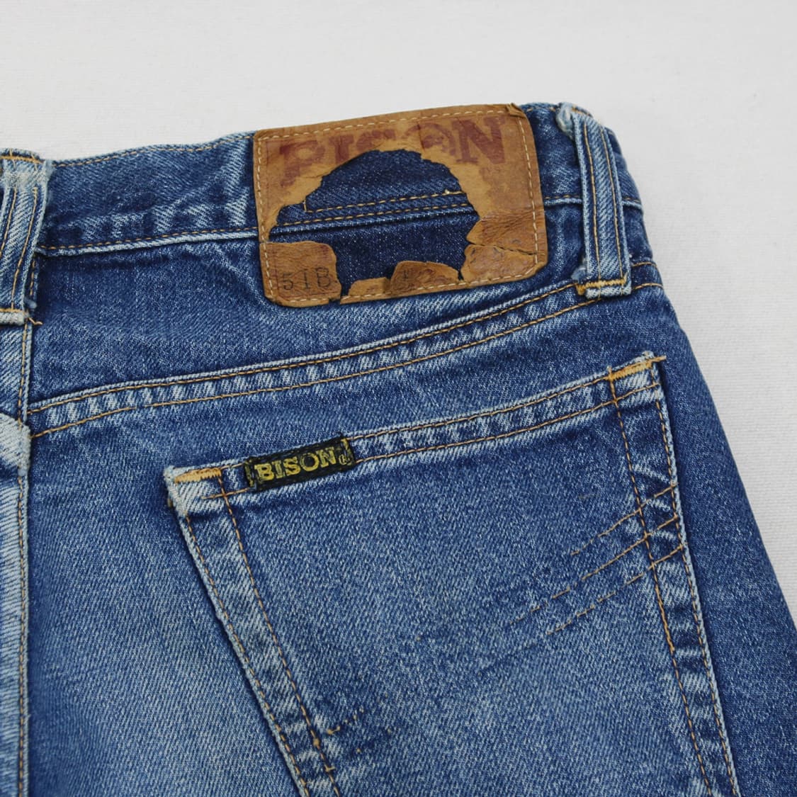 BISON 부츠컷 커팅 진 (여성용 29.5) 상품이미지9