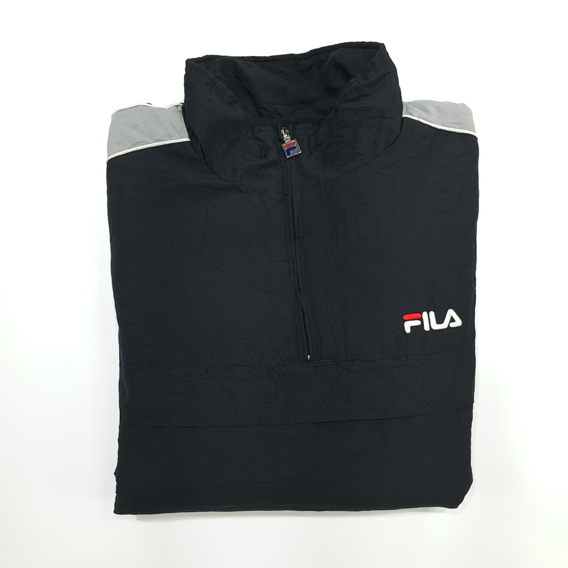 CN465 XL FILA 필라 올드스쿨 윈드브레이커 하프집업 자켓 점퍼 상품이미지8