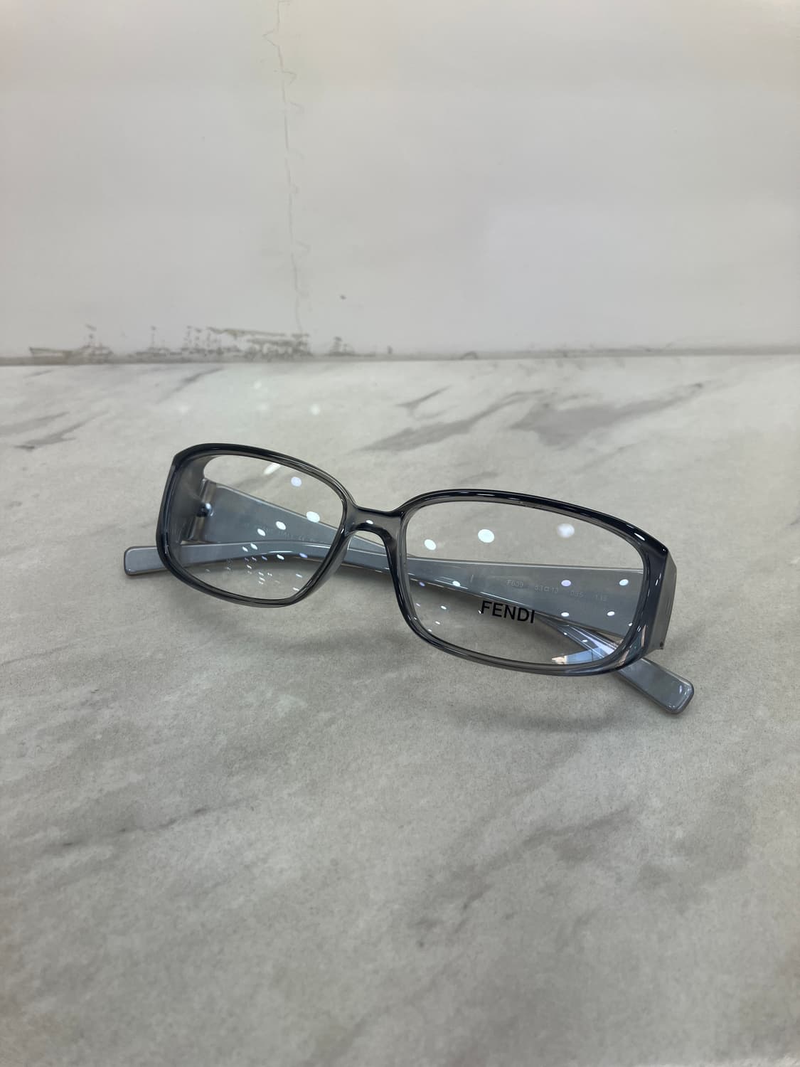 FENDI 펜디 Vintage 스퀘어 뿔테 안경 상품이미지1