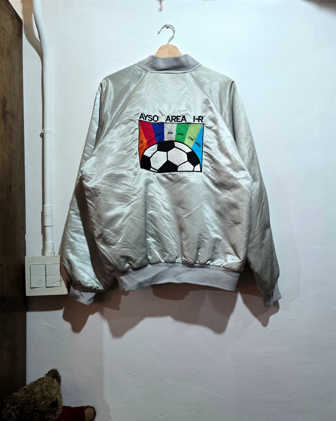 Hartwell Satin Varsity Jacket (새틴 바시티) 상품이미지2