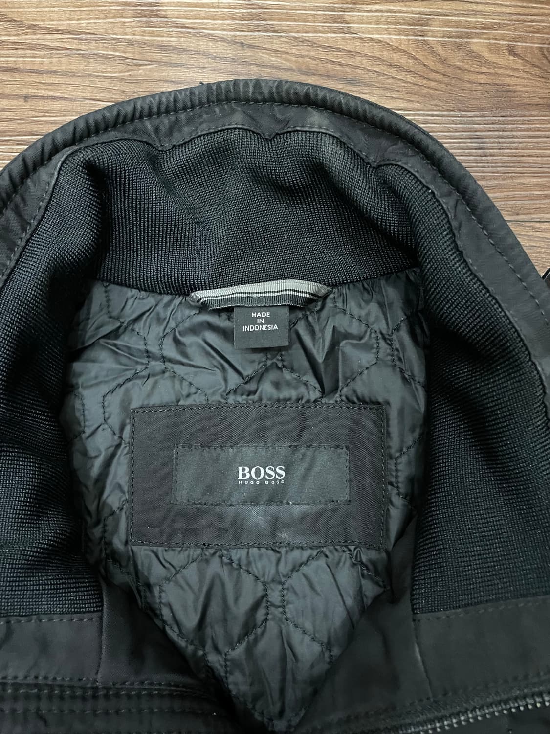 휴고보스 Hugo Boss 클래식 블루종 자켓 블랙 48 상품이미지7