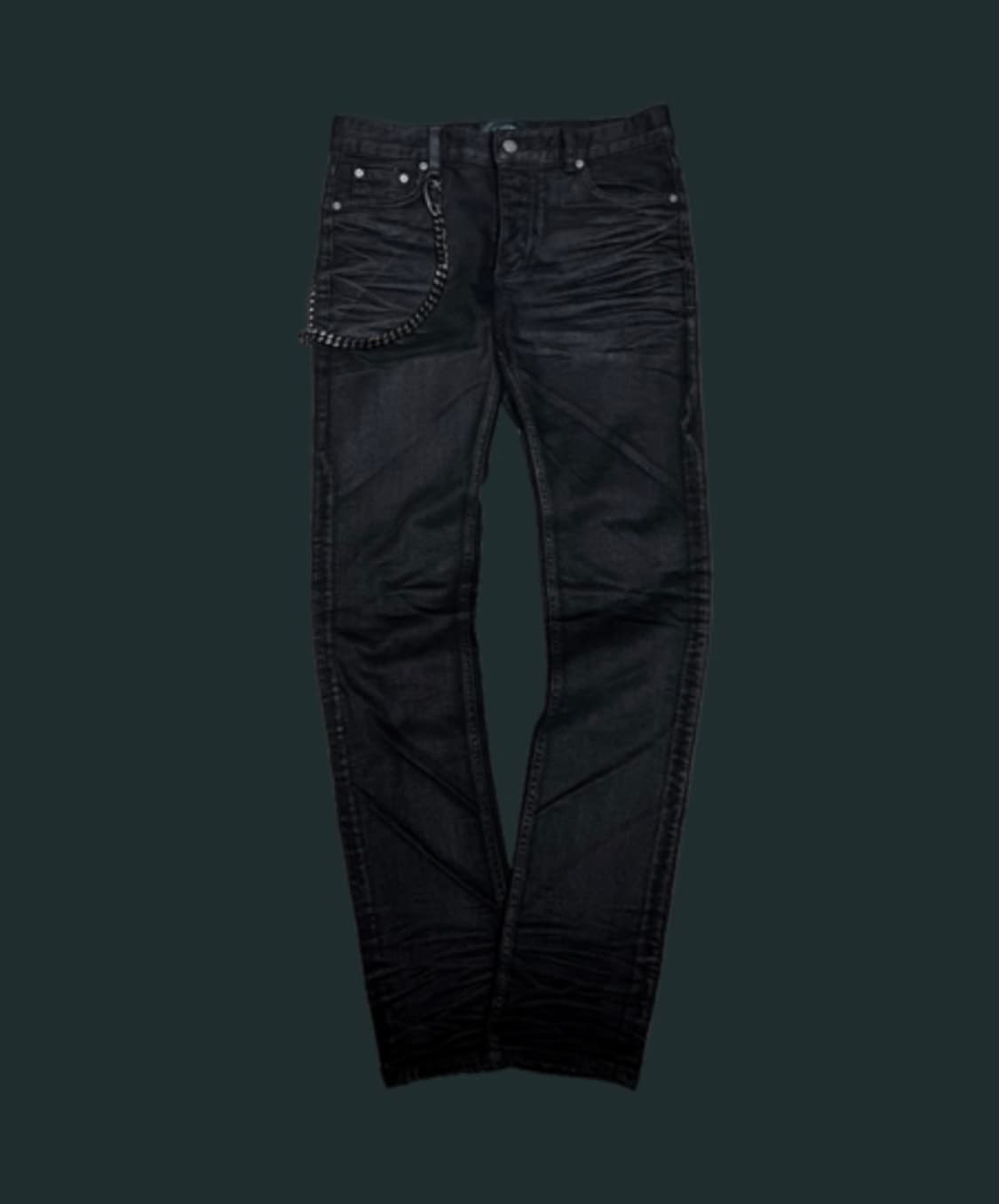 언더마이카 볼드 체인 데님 상품이미지1