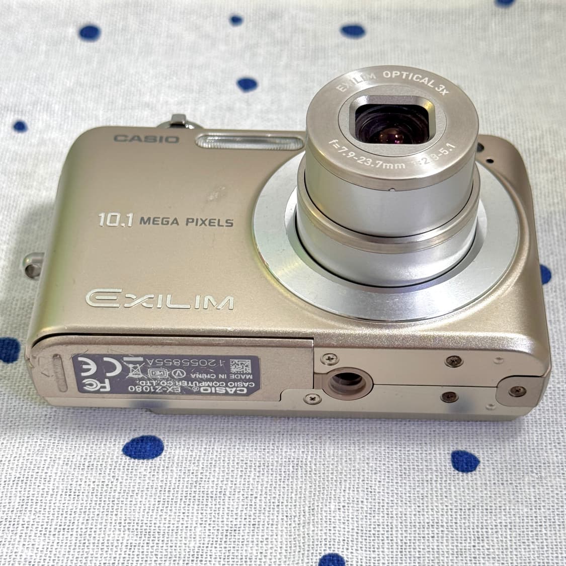 카시오 엑슬림 EX-Z1080 골드 빈티지디카 상품이미지4