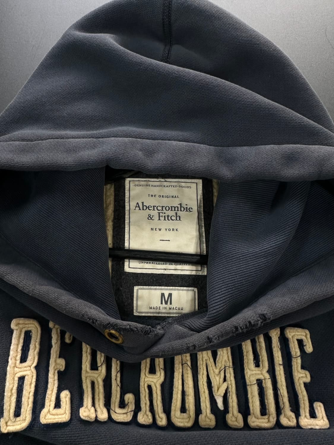 아베크롬비 그런지 데미지 풀오버 후드티 상품이미지6