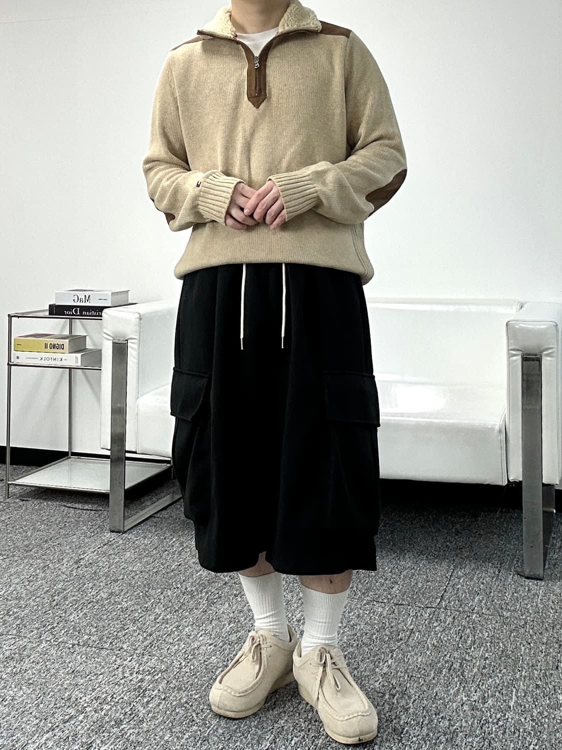 타미힐피거 반집업 니트  상품이미지3