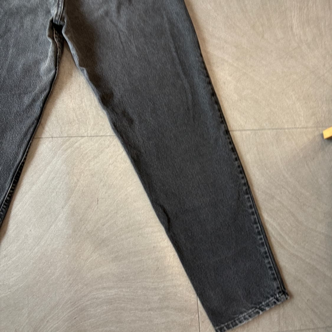 90년 미국 생산 리바이스 550 데님 블랙탭 팬츠 바지 상품이미지8