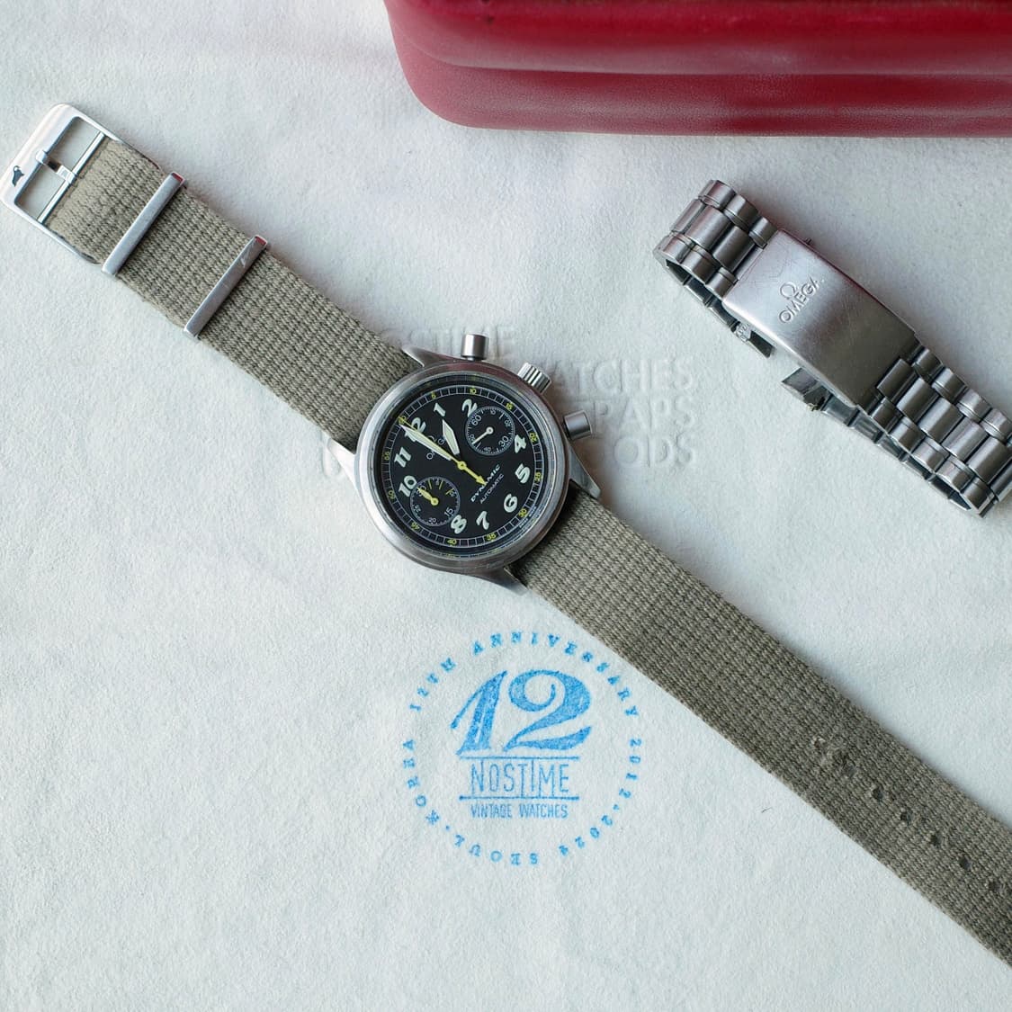 오메가 다이나믹 3 크로노그래프 38mm 상품이미지8