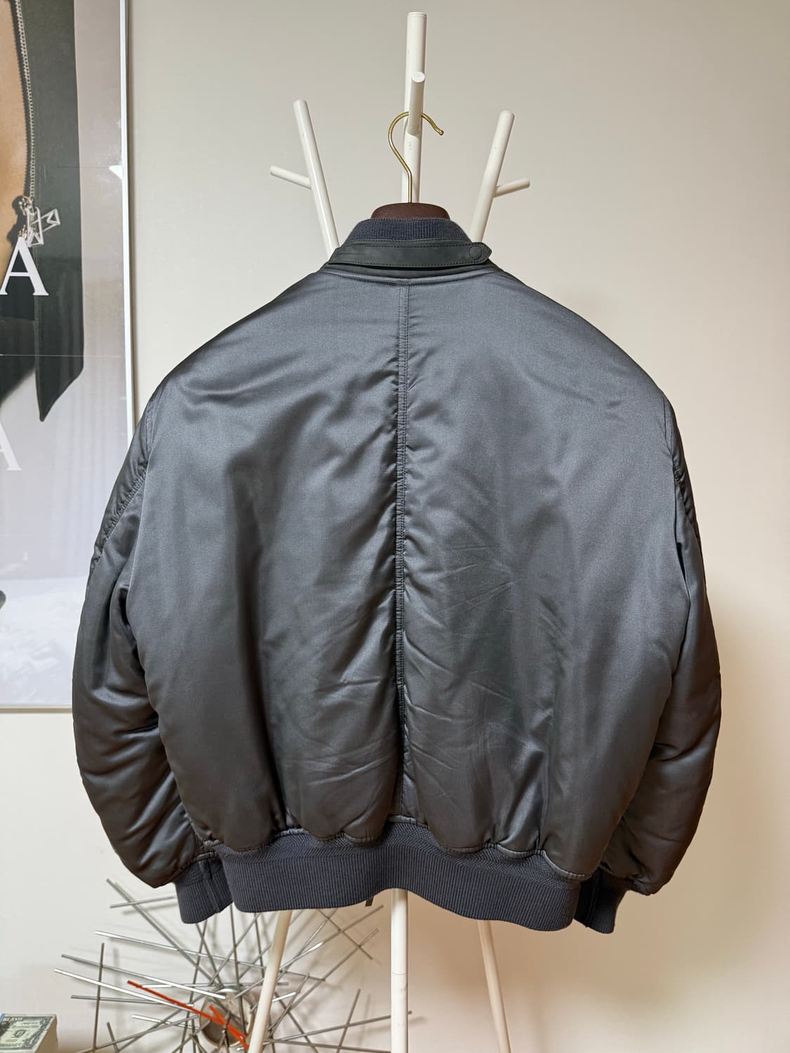 실크 사틴 봄버 상품이미지4